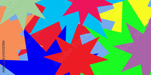abstract background with colorful arrows