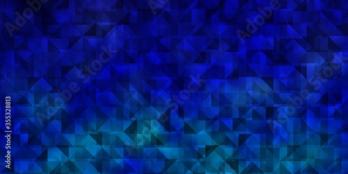 Light BLUE vector texture with triangular style.