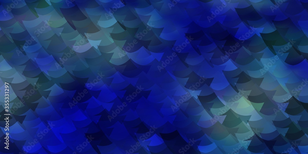 Light BLUE vector background in polygonal style. Light BLUE vector background in polygonal style.