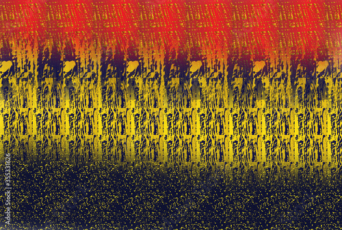 yellow and blue background
