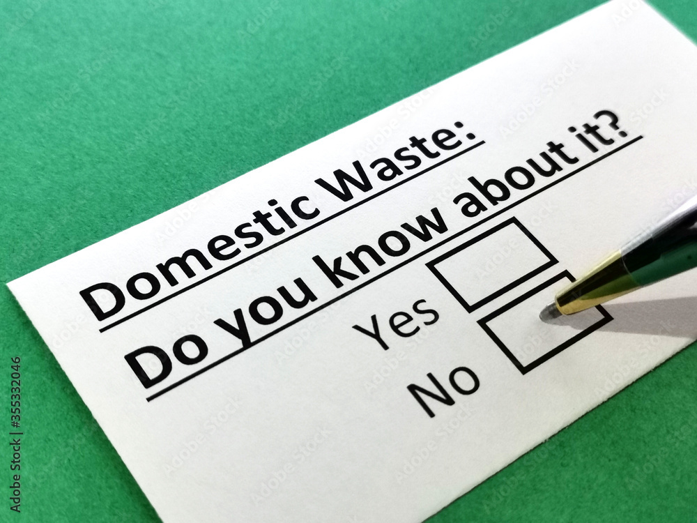Questionnaire about environment Questionnaire about environment