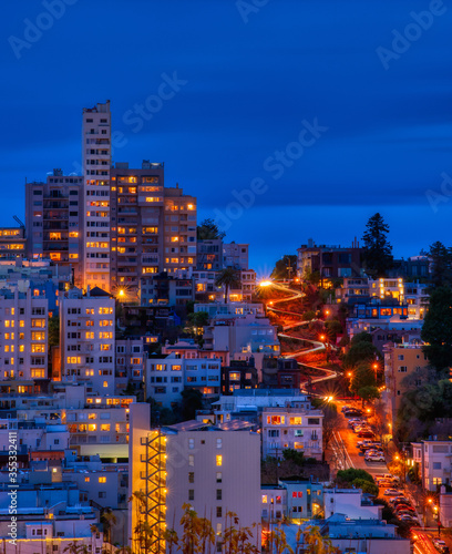 Lombard Street in San Francisco