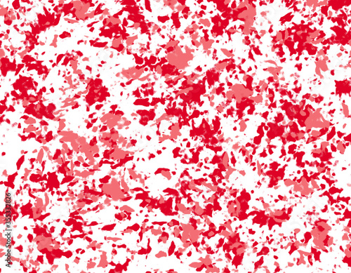 Blurred splash mixed red  pink and white color  blending effect filter grunge seamless pattern concept. Blood and virus dangerous abstract background. Marbled wallpaper