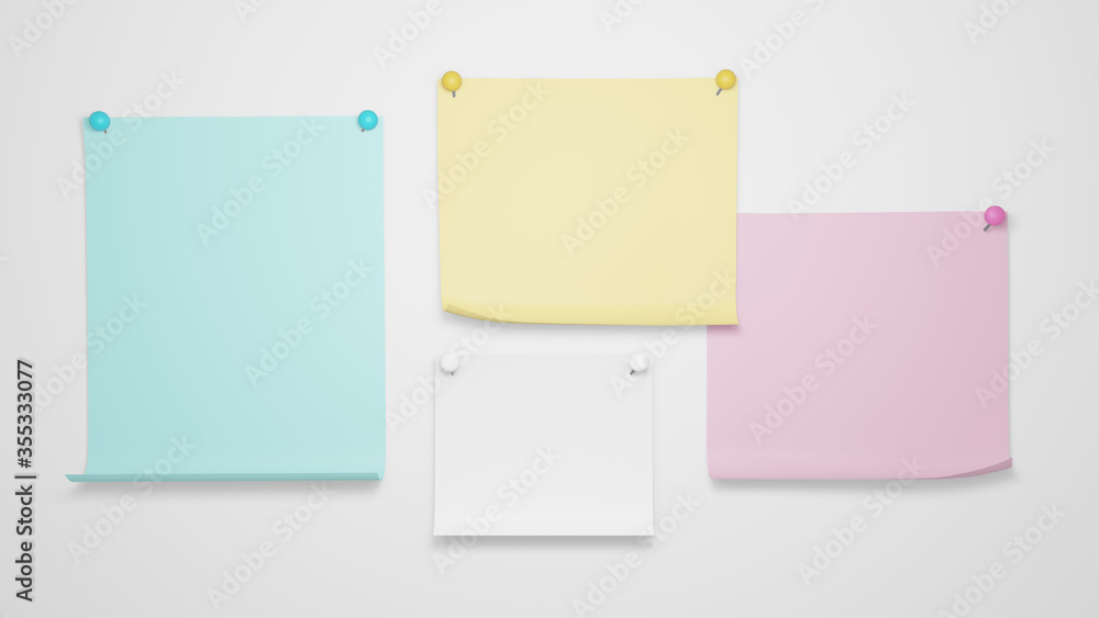 紙、ピン,付箋,メモ,paper,pin_colorful 紙、ピン,付箋,メモ,paper,pin_colorful