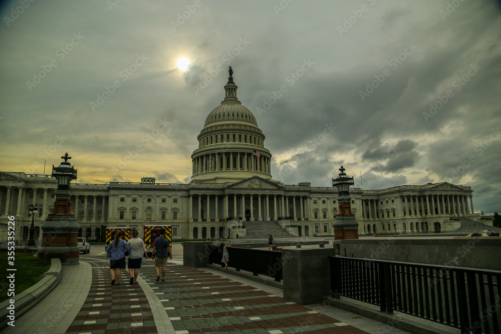 Fototapeta premium Capitol, Washington DC. 