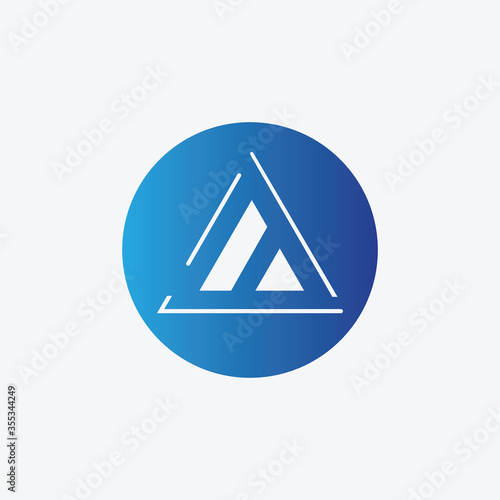 Free Download Triangle Icon Design - GFXLoad