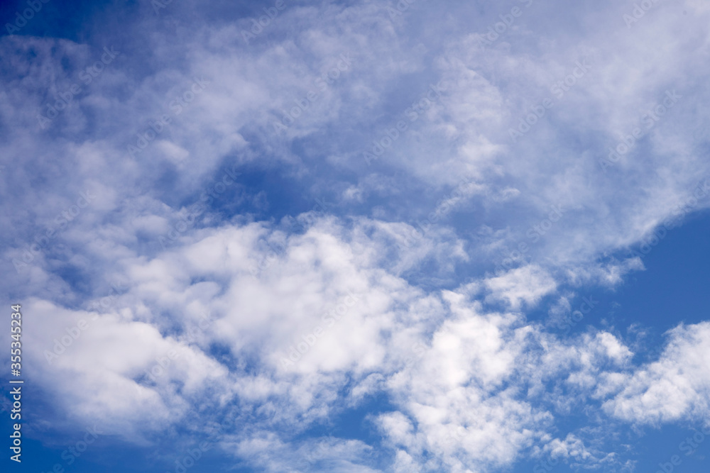 blue sky and white clouds as background blue sky and white clouds as background