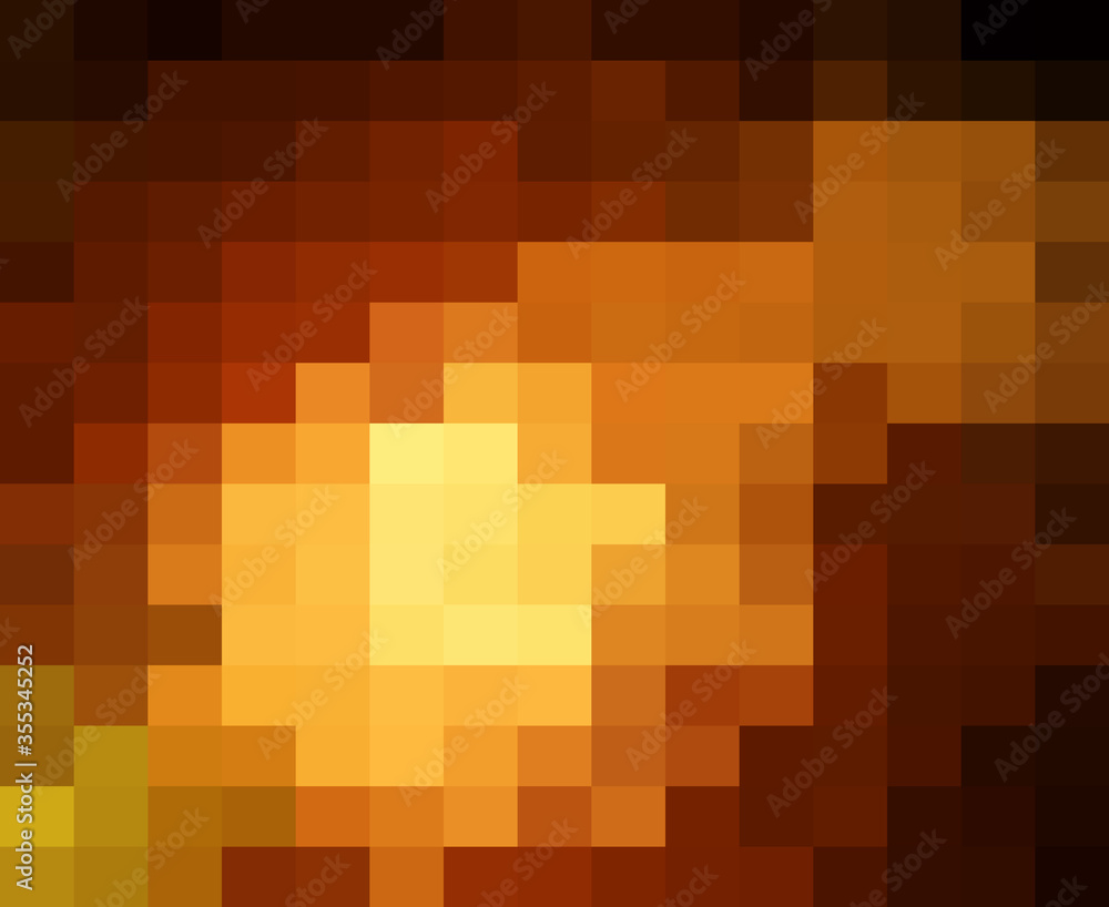 Abstract Orange geometric Background, Creative Design Templates. Pixel art Grid Mosaic, 8 bit vector background. Abstract Orange geometric Background, Creative Design Templates. Pixel art Grid Mosaic, 8 bit vector background.