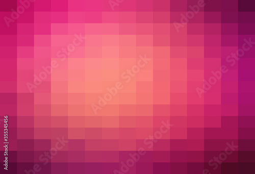 Abstract Pink geometric Background, Creative Design Templates. Pixel art Grid Mosaic, 8 bit vector background.