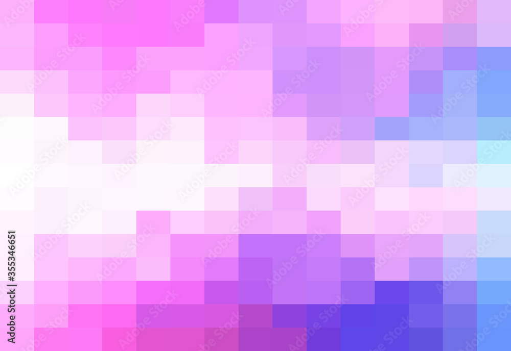 Abstract Colorful geometric Background, Creative Design Templates. Pixel art Grid Mosaic, 8 bit vector background.