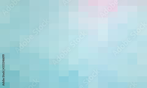 Abstract Blue geometric Background  Creative Design Templates. Pixel art Grid Mosaic  8 bit vector background.