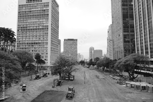 Sao Paulo city street