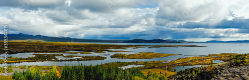 Iceland nature background