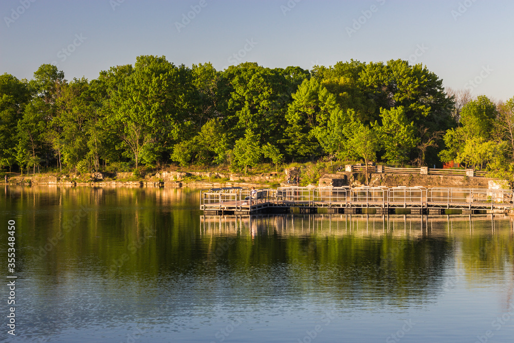 Pier on a Lake Pier on a Lake