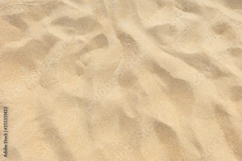 Sand texture in summer sun