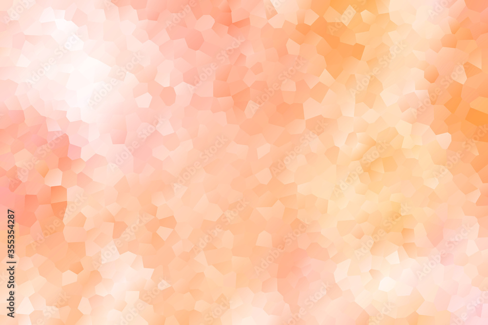 背景 抽象的なグラデーションタイル オレンジ色と黄色 Stock Illustration Adobe Stock