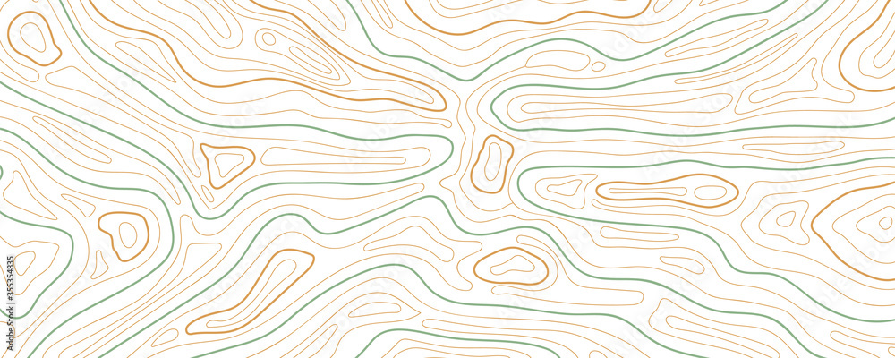 Abstract topographic map background Vector. 21:9 wallpaper design for ...