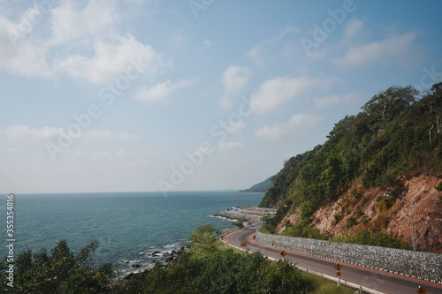 Mountainview on the Kung Wiman Beach, Chanthaburi Province, Thailand