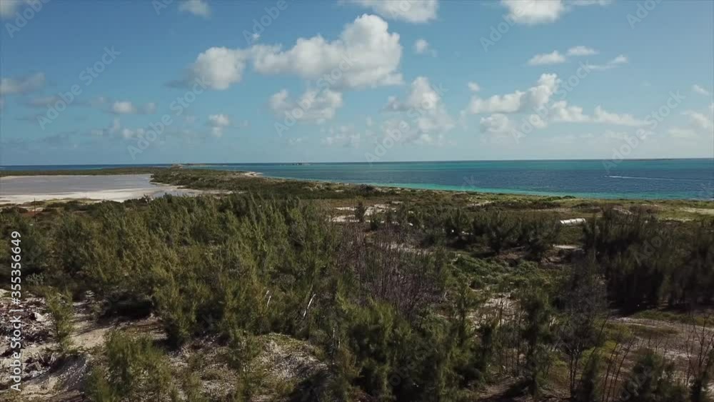 Drone of island on vacation Drone of island on vacation
