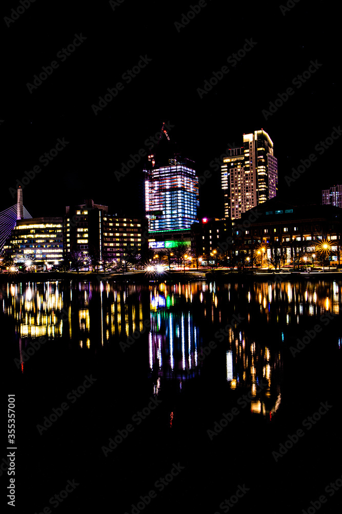 Obraz premium city at night