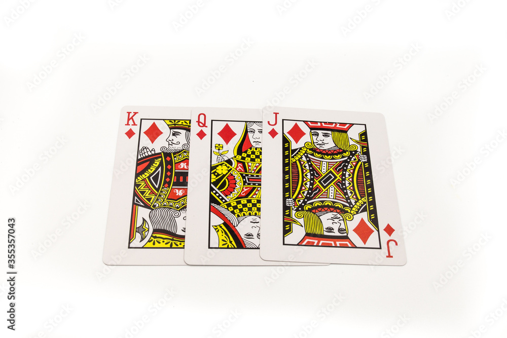 Jack card, Ma’am card, King Card are Diamond card all over. Jack card, Ma’am card, King Card are Diamond card all over.