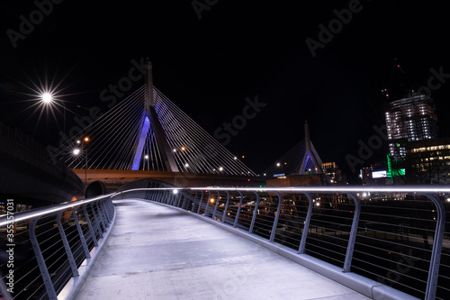 night view of the bridge