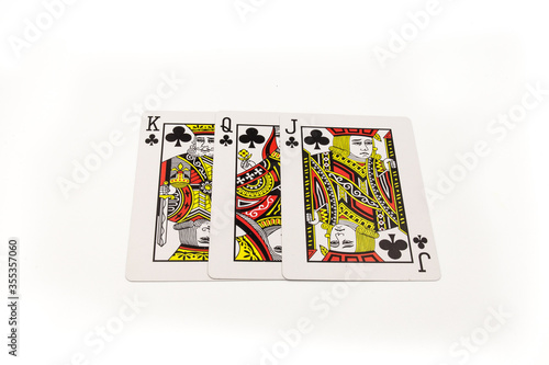Jack card, Ma’am card, King Card are Club card all over.