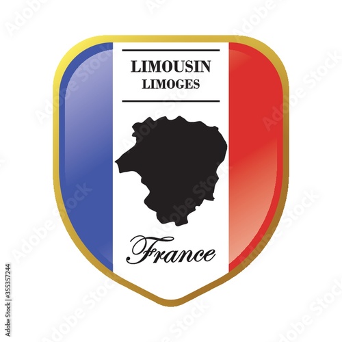 limousin map label