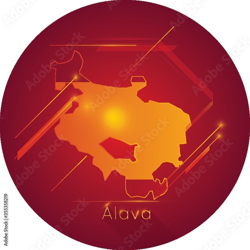 alava map photo