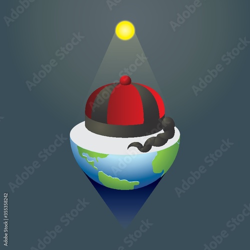 mandarin hat