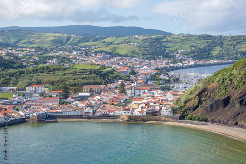 Walk on the Azores archipelago. Discovery of the island of Faial  Azores  Horta