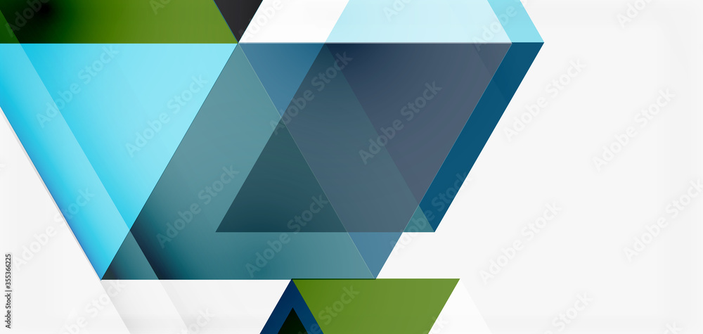 Geometric abstract background, mosaic triangle and hexagon shapes. Trendy abstract layout template for business or technology presentation, internet poster or web brochure cover, wallpaper Geometric abstract background, mosaic triangle and hexagon shapes. Trendy abstract layout template for business or technology presentation, internet poster or web brochure cover, wallpaper