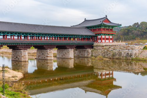 Woljeonggyo Bridge in Gyeongju, Republic of Korea photo