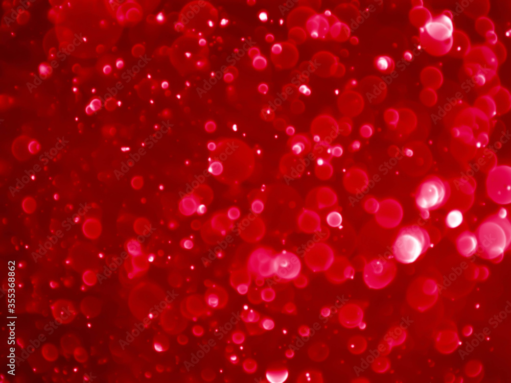 red background with soft bokeh lights. red background with soft bokeh lights.