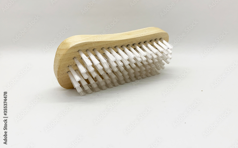 Soft brush isolated on white background Soft brush isolated on white background