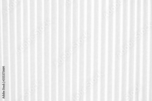 Silver stainless steel aluminum wall made into a white background