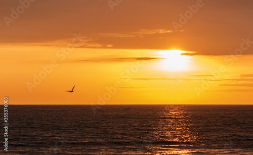 sunset on the sea © JDaichi