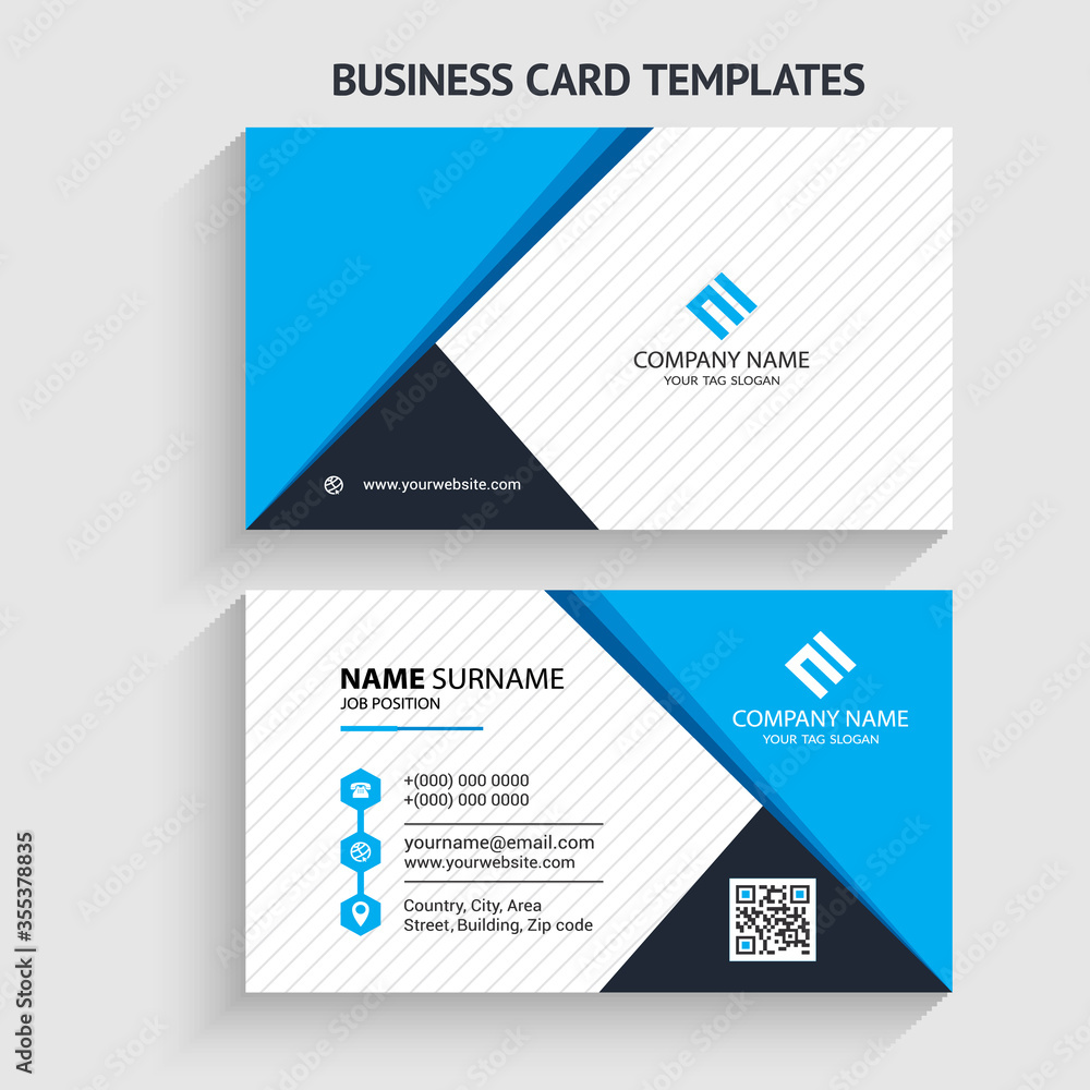Modern and creative business card vector design template. Horizontal layout. editable business card vector. Perfect for your company. Vector illustration design. Print ready. Modern and creative business card vector design template. Horizontal layout. editable business card vector. Perfect for your company. Vector illustration design. Print ready.