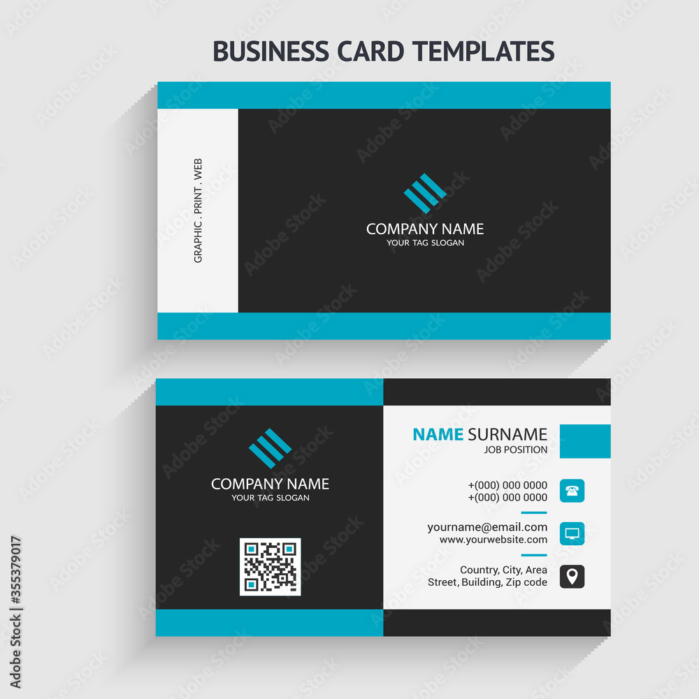 Modern and creative business card vector design template. Horizontal layout. editable business card vector. Perfect for your company. Vector illustration design. Print ready. Modern and creative business card vector design template. Horizontal layout. editable business card vector. Perfect for your company. Vector illustration design. Print ready.