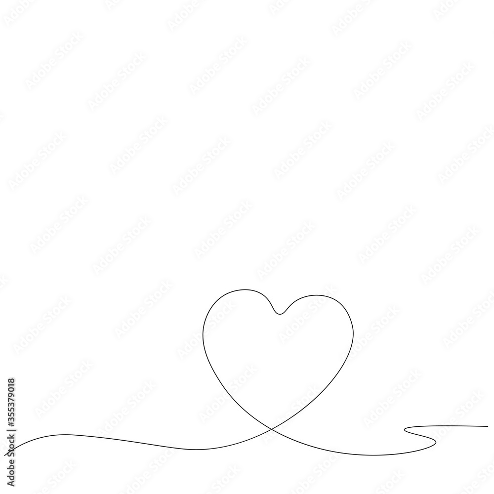 Valentine day background vector illustration