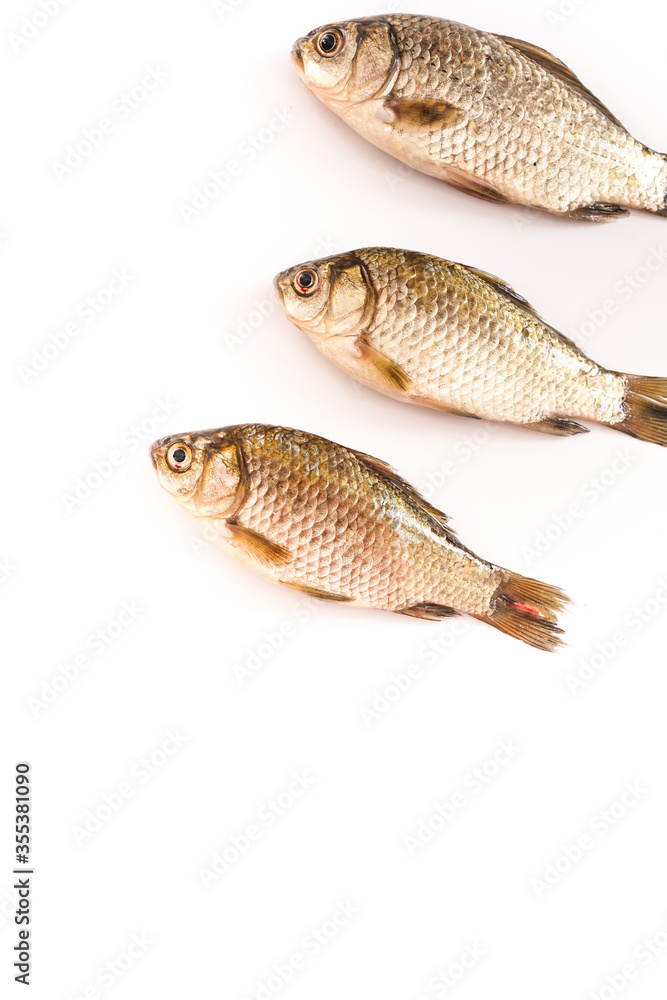 Fresh ingredients crucian carp