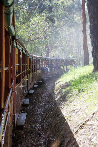 Puffing Billy Railway - is a 2 ft 6 in narrow gauge heritage railway in the Dandenong Ranges in Melbourne  Australia. 