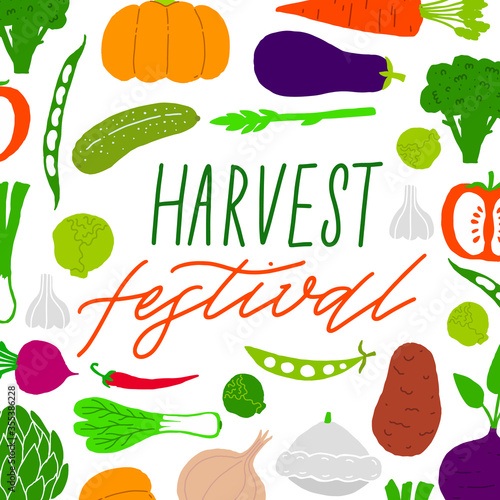 Vegan fruit and vegetable market. Design farm natural vitamin.