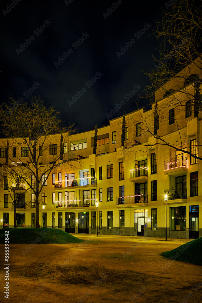 Heerlen (The Netherlands) by night, nightphotography