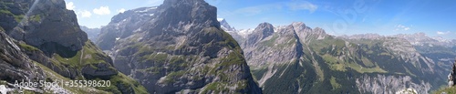 Stunning Mountain Panorama Glarus Switzerland