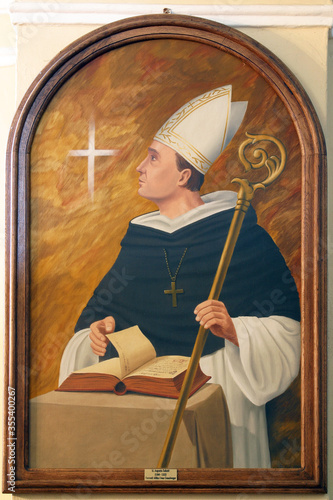 Obraz na plátně Blessed Augustin Kazotic altarpiece in the church of St