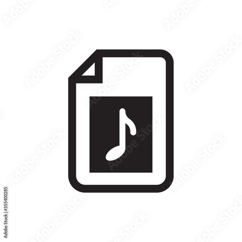 music note on paper