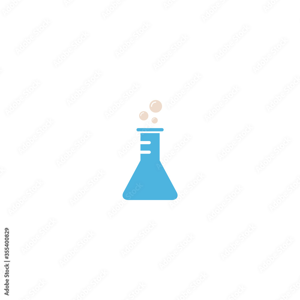 flask tube icon vector trendy design flask tube icon vector trendy design