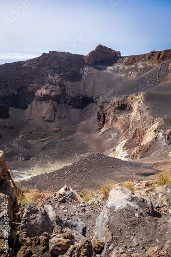 Pico do Fogo crater, Cha das Caldeiras, Cape Verde