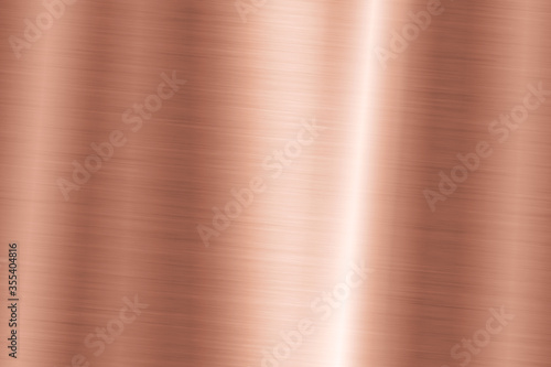 Background or old copper metal surfaces reflect light.